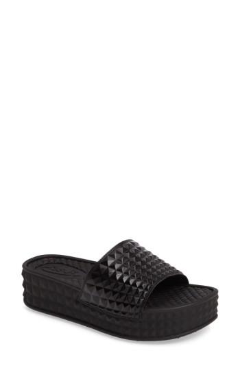 Women's Ash As-scream Slide Sandal Eu - Black