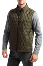 Men's Thermoluxe Huntsville Triple Stitch Quilted Heat System Vest, Size - Green