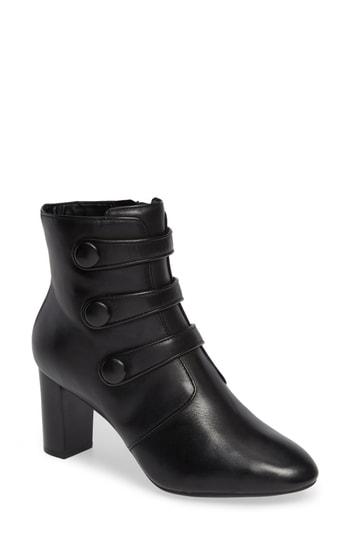 Women's Clarks Chryssa Ella Bootie M - Black