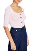 Women's Free People Central Park Top - Pink