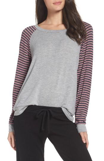 Women's Michael Lauren Tino Lounge Pullover - Grey
