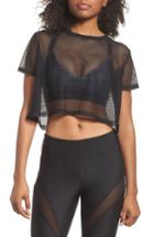 Women's Koral Reggae Mesh Top - Black