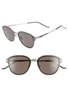 Men's Dior Homme 55mm Wire Sunglasses - Metallic Silver/ Black
