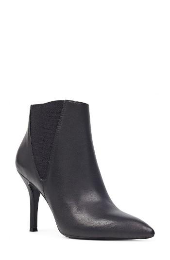 Women's Nine West Pointy Toe Bootie .5 M - Black