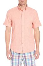 Men's Tommy Bahama Desert Fronds Sport Shirt - Pink
