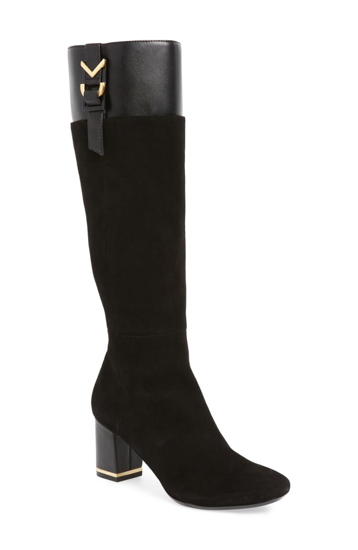 Women's Calvin Klein Candace Knee High Boot M - Black