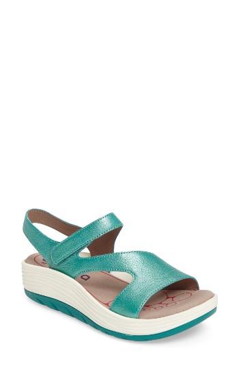 Women's Bionica Cybele Platform Sandal M - Blue