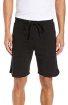 Men's Goodlife Slim Fit Scallop Micro Terry Shorts - Black