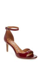 Women's Calvin Klein Luellen Ankle Strap Sandal M - Red