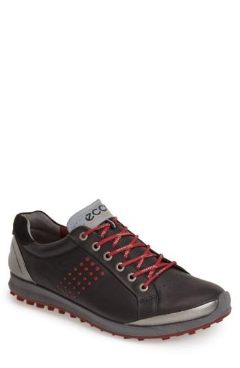 Men's Ecco Biom Hybrid 2 Golf Shoe -12.5us / 46eu - Black