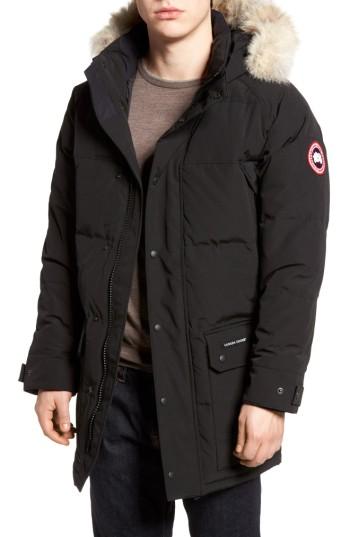 Men's Canada Goose Emory Genuine Coyote Fur Trim Parka