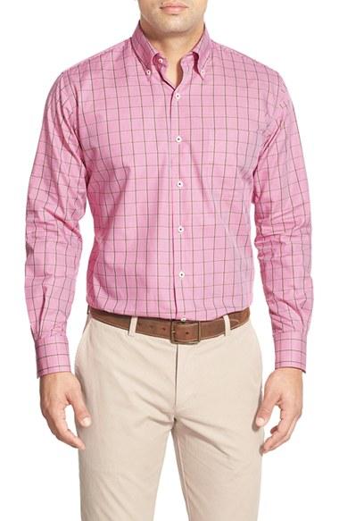 Men's Peter Millar Fit Check Sport Shirt
