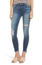 Women's Sts Blue Ellie Step Hem Ripped High Waist Skinny Jeans - Blue