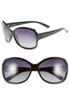 Women's Polaroid Eyewear 62mm Polarized Sunglasses - Black