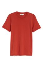 Women's Ag Destroyed Crewneck Tee - Red