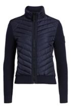 Women's Canada Goose Hybridge Quilted & Knit Jacket (2-4) - Blue