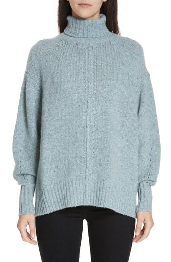 Women's Isabel Marant Harriett Cashmere Turtleneck Sweater Us / 34 Fr - Blue