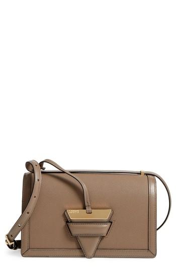 Loewe Medium Barcelona Leather Crossbody Bag - Brown