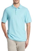 Men's Nordstrom Men's Shop 'classic' Regular Fit Pique Polo - Blue/green