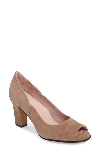 Women's Taryn Rose Freddy Peep Toe Pump