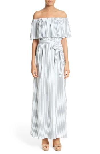 Women's Alice + Olivia Grazi Off The Shoulder Maxi Dress