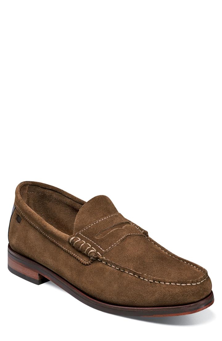 Men's Florsheim Heads-up Penny Loafer .5 D - Brown