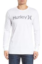 Men's Hurley One & Only Push Through T-shirt, Size - White