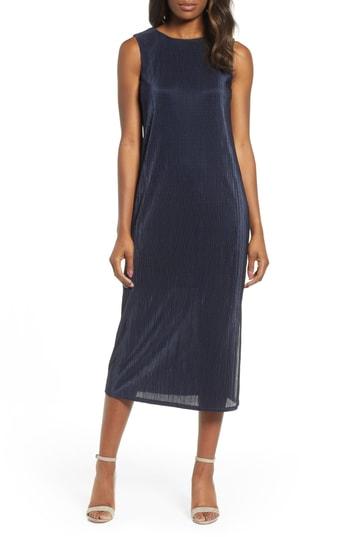 Women's Nic+zoe Revamp Pleat Midi Dress - Blue