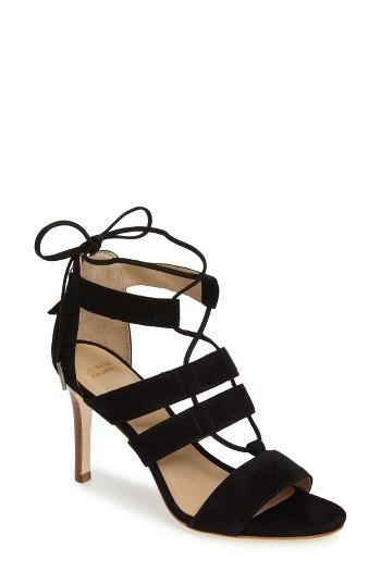 Women's Johnston & Murphy Natasha Strappy Sandal M - Black
