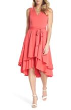 Women's Vince Camuto Split Shoulder High/low Dress - Pink
