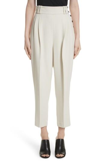 Women's 3.1 Phillip Lim Side Button Crop Pants - Grey