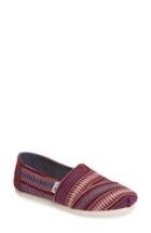 Women's Toms Classic Blanketweave Slip-on