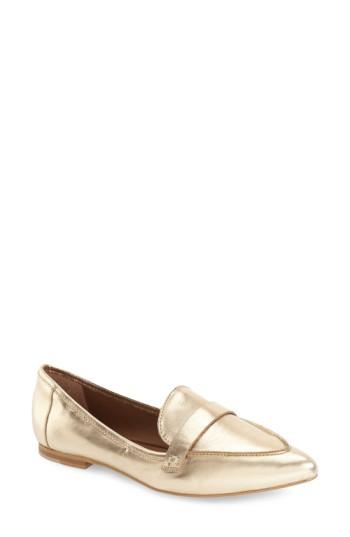 Women's Topshop Kimi Loafer .5us / 36eu - Metallic