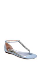Women's Badgley Mischka Holbrook T-strap Sandal M - Blue