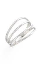 Women's Bony Levy Four Row Diamond Ring (nordstrom Exclusive)