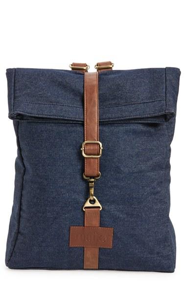 Maika Waxed Canvas Backpack -