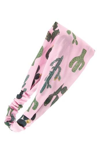 Cara Cactus Print Head Wrap
