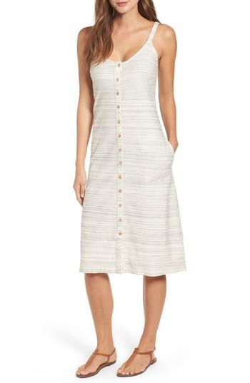 Women's Lucky Brand Button Up Knit Dress - Ivory