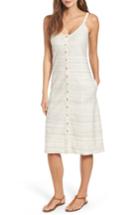 Women's Lucky Brand Button Up Knit Dress - Ivory