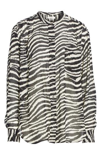 Women's Isabel Marant Etoile Jaws Print Blouse Us / 34 Fr - Beige