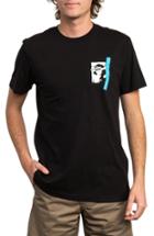 Men's Rvca Dorothy Graphic T-shirt, Size - Black