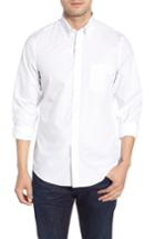 Men's Nordstrom Men's Shop Regular Fit Print Sport Shirt - White