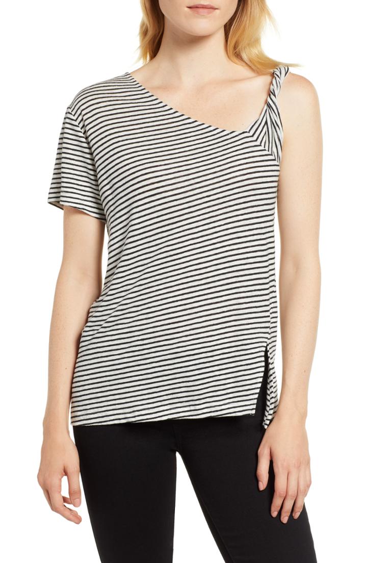 Women's Habitual Jules Asymmetrical Stripe Top