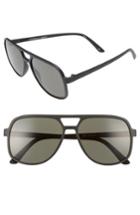 Women's Le Specs Cousteau 58mm Sunglasses - Matte Black