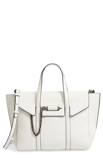 Mackage Small Barton Leather Tote - White