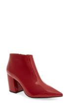 Women's Jeffrey Campbell Total Ankle Bootie M - Red
