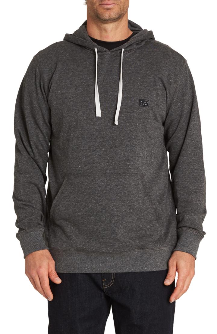 Men's Billabong All Day Hoodie, Size - Black