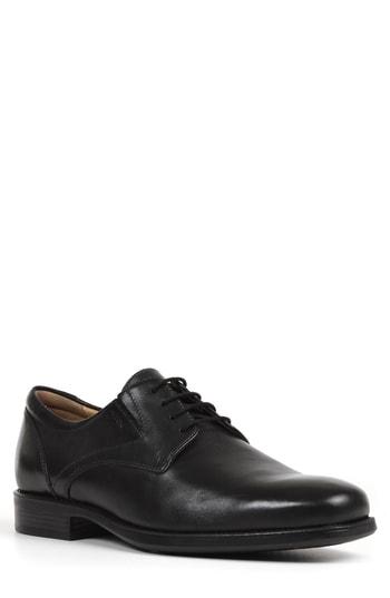 Men's Geox Federico 8 Plain Toe Derby Us / 39eu - Black