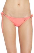 Women's Body Glove 'smoothies - Brasilia' Side Tie Bikini Bottoms - Coral