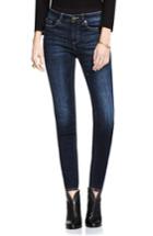 Petite Women's Two By Vince Camuto Classic Five-pocket Skinny Jeans P - Blue